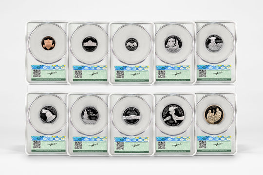 2026 United States Mint Silver Proof Set Advanced Delivery CAC PR70 Founders Label