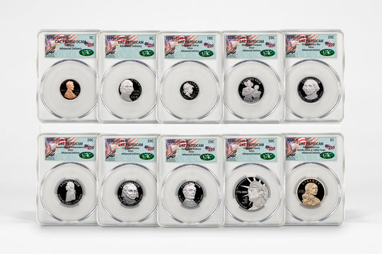2026-S Semiquincentennial US Mint Proof Set CAC PR70 Advanced Delivery Ron Drzewucki