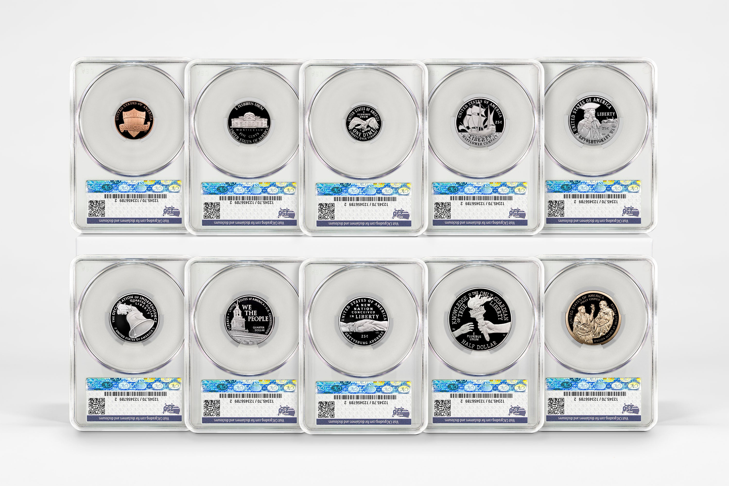2026 United States Mint Silver Proof Set Advanced Delivery CAC PR70 Battlefield