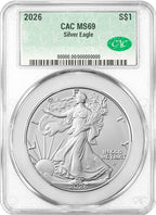 2026 American Silver Eagle CAC MS69