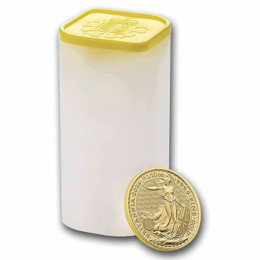 2026 1/10 oz Great Britain Gold Britannia BU