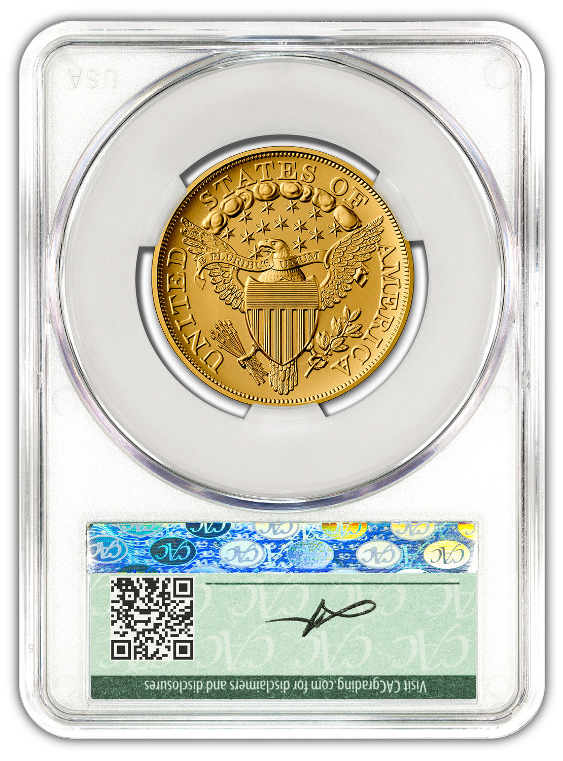 2026 1804 Draped Bust Dollar Gold Coin AD CAC SP70 Founders