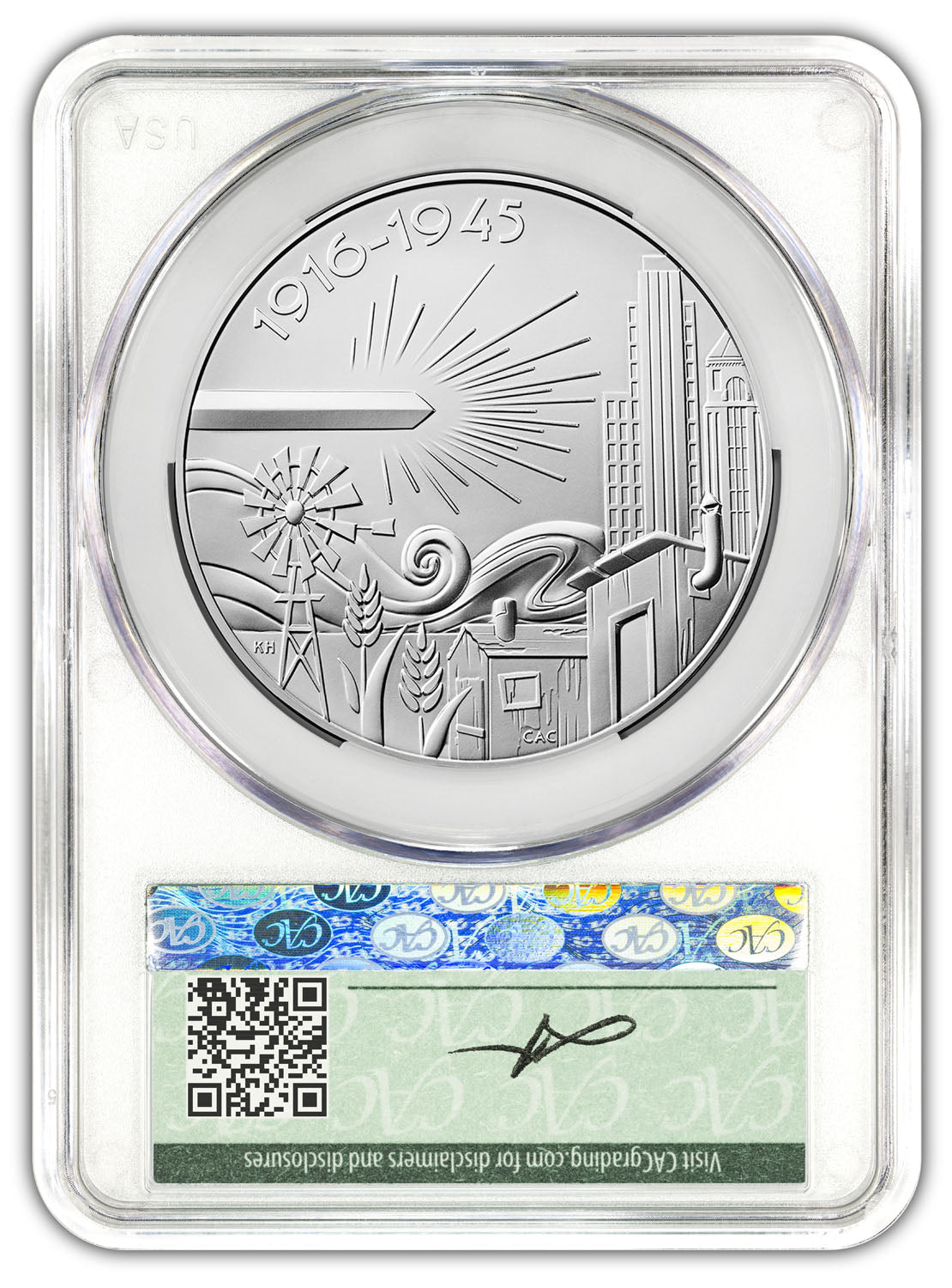 2026 (P) Mercury Silver Medal FDD CAC MS70 Founders | LCR Coin