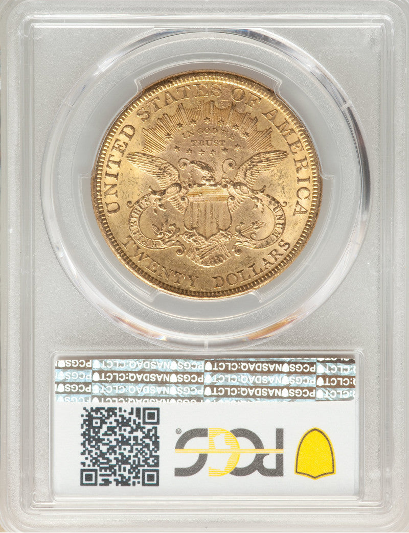 Random Date 1850-1907 Liberty $20 Gold Double Eagle PCGS MS63