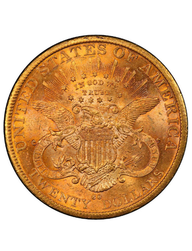Random Date 1850-1907 Liberty $20 Gold Double Eagle AU