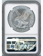 2021 American Silver Eagle Type 2 At Dusk & Dawn 35th Anniversary 214th NGC MS69