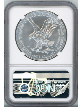 2021 American Silver Eagle Type 2 At Dusk & Dawn 35th Anniversary 221th NGC MS69