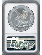 2021 American Silver Eagle Type 2 At Dusk & Dawn 35th Anniversary 221th NGC MS69