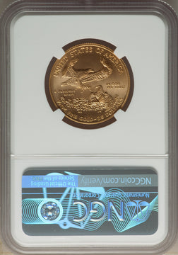 2009 $25 Half-Ounce Gold Eagle First Strike Modern Issues NGC MS70