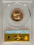 2002-W $10 Quarter-Ounce Gold Eagle PCGS MS70