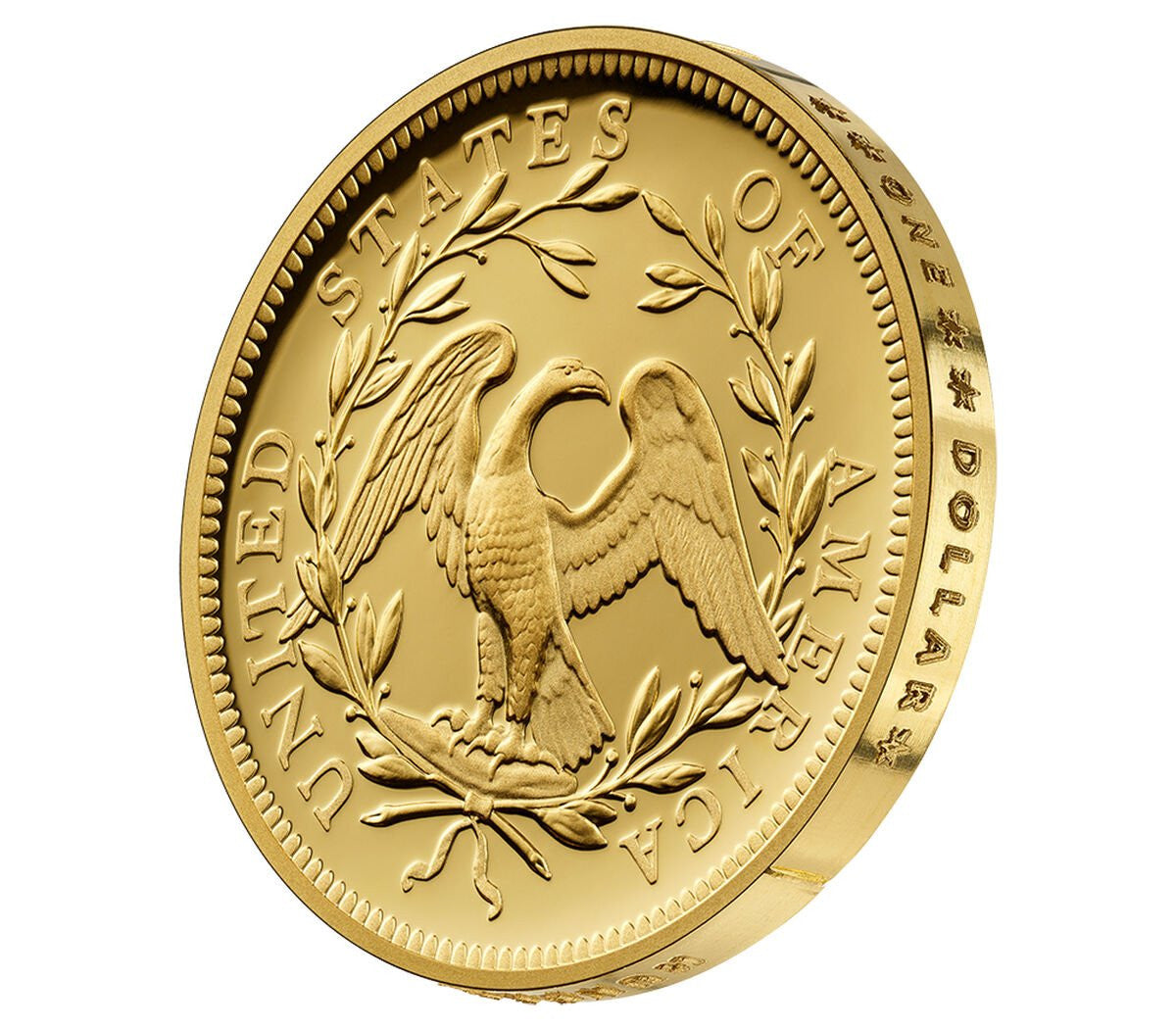 2024-W 230th Anniversary Flowing Hair Gold Dollar AD CAC PR70 Founders Label