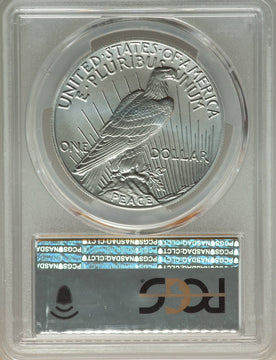 2021 $1 Peace Dollar 100th Anniversary Advanced Release  PCGS MS70