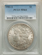 1901-S S$1 Morgan Dollar PCGS MS64