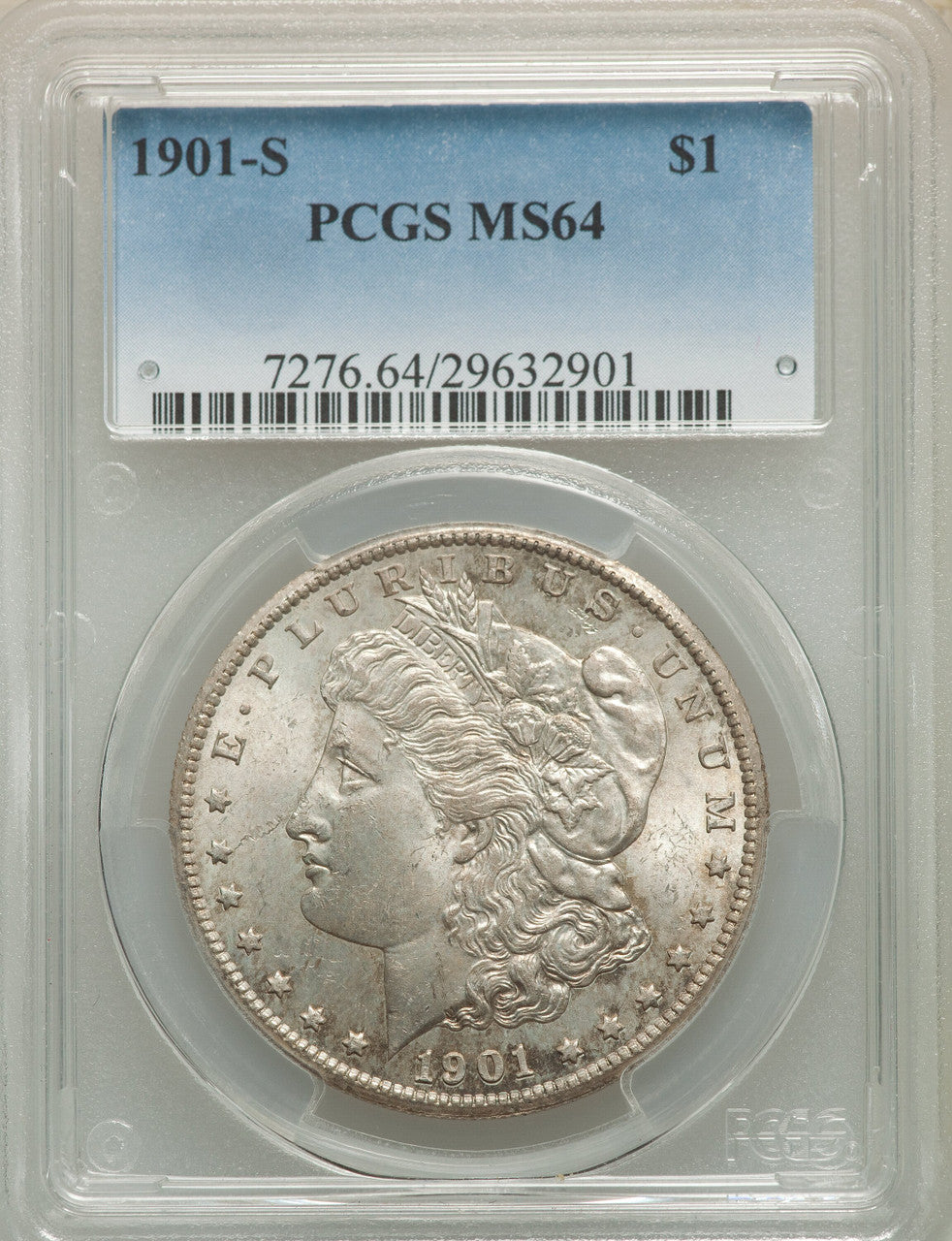 1901-S S$1 Morgan Dollar PCGS MS64
