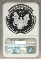 2016-W S$1 Silver Eagle Lettered Edge 30th Anniversary First Strike NGC MS70