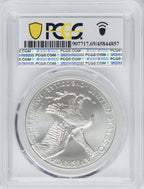 2021 American Silver Eagle Type 2 At Dusk & Dawn 35th Anniversary 252nd PCGS MS69