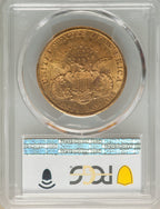 1894 $20 Liberty Double Eagle PCGS MS62