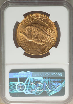 1915-S $20 Saint-Gaudens Double Eagle NGC MS62