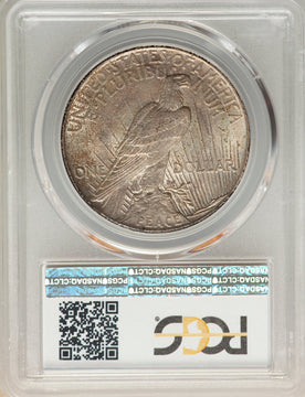 1921 S$1 Peace Peace Dollar PCGS MS64