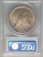 1921 S$1 Peace Dollar PCGS MS63