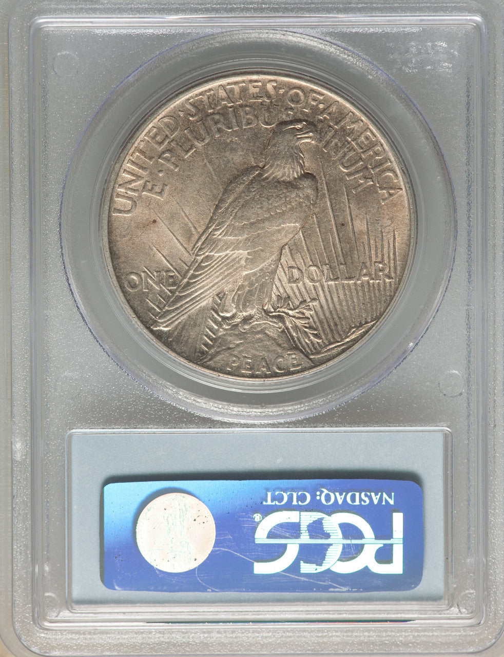 1921 S$1 Peace Dollar PCGS MS63