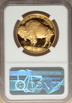 2006-W $50 One-Ounce Gold Buffalo .9999 Fine Gold NGC PF70