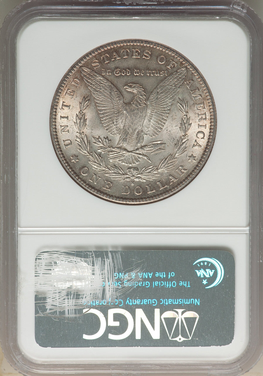 1889-S S$1 Morgan Dollar NGC MS62