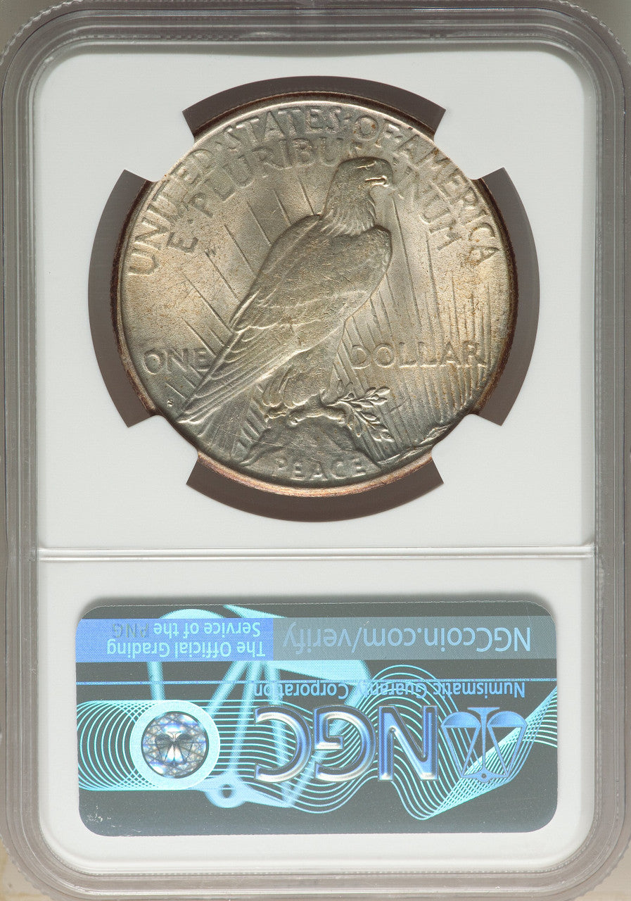 1922-S S$1 Peace Dollar NGC MS62