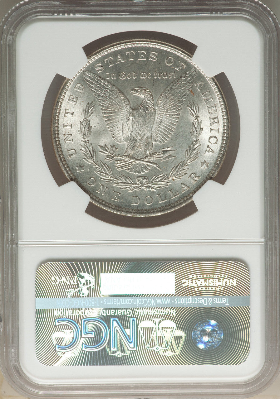 1896 S$1 Morgan Dollar NGC MS66