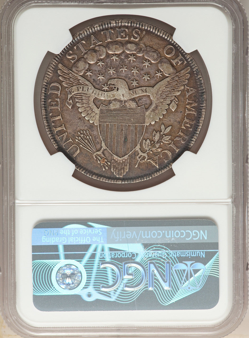 1799 S$1 7x6 Stars Early Dollar NGC VF25