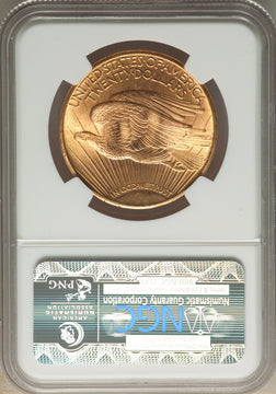 1925 $20 NGC Plus Saint-Gaudens Double Eagle NGC MS64+
