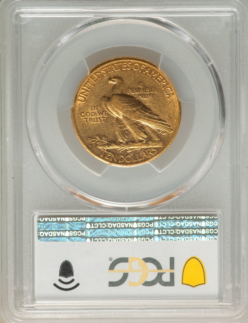 1910-D $10 Indian Eagle PCGS AU50