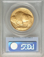 2006 $50 One-Ounce Gold Buffalo First Strike PCGS MS70
