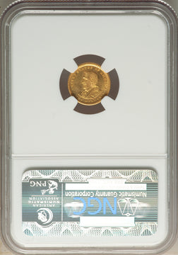 1905 G$1 Lewis and Clark Commemorative Gold NGC MS64