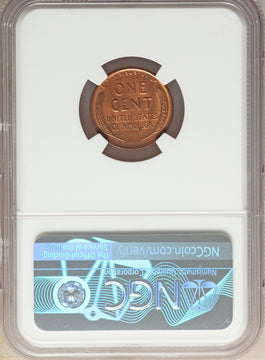 1914-D 1C RB Lincoln Cent NGC MS64