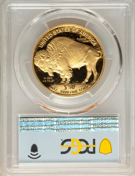 2021-W G$50 Gold BuffaloFirst Day of Issue DCAM PCGS PR70