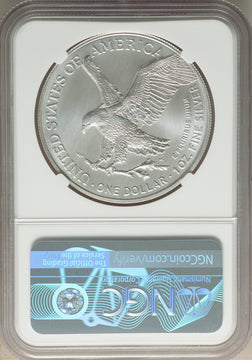 2022-(W) S$ Silver Eagle Struck at West Point NGC MS70
