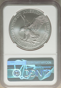 2022-(W) S$ Silver Eagle Struck at West Point NGC MS70