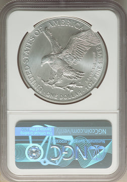 2022-(W) S$ Silver Eagle Struck at West Point FDI NGC MS70