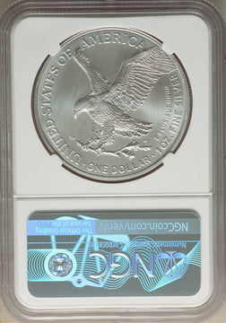 2022-(W) S$ Silver Eagle Struck at West Point FDI NGC MS70