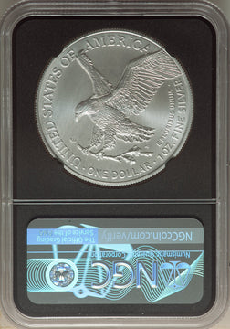 2022-(W) S$ Silver Eagle Struck at West Point FDI NGC MS70