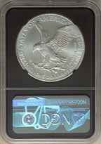 2022-(W) S$ Silver Eagle Struck at West Point FDI NGC MS70