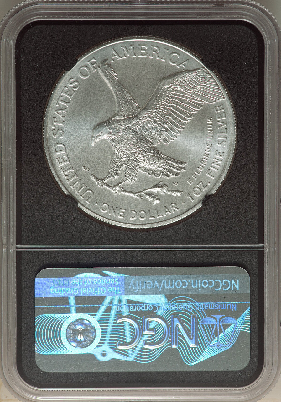 2022-(W) S$ Silver Eagle Struck at West Point FDI NGC MS70