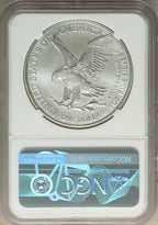 2022 (W) Silver Eagle Struck at West Point NGC MS70