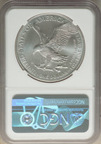 2022-(W) S$ Silver Eagle Struck at West Point FS NGC MS70