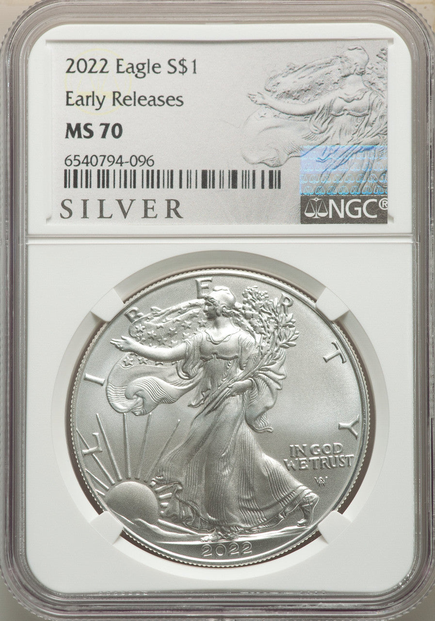 2022 S$ Silver Eagle FS NGC MS70