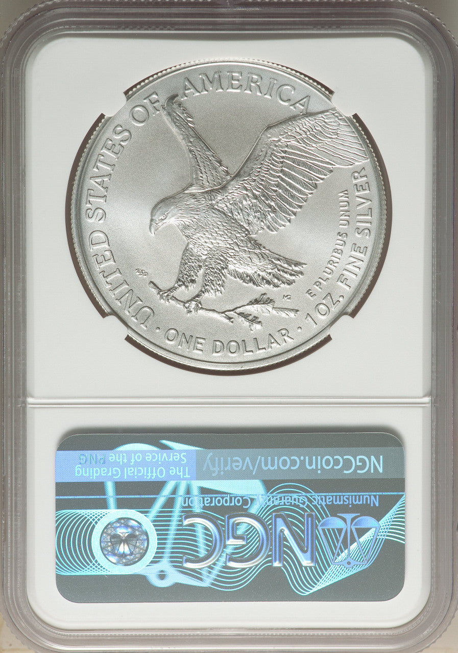 2022 S$ Silver Eagle FS NGC MS70