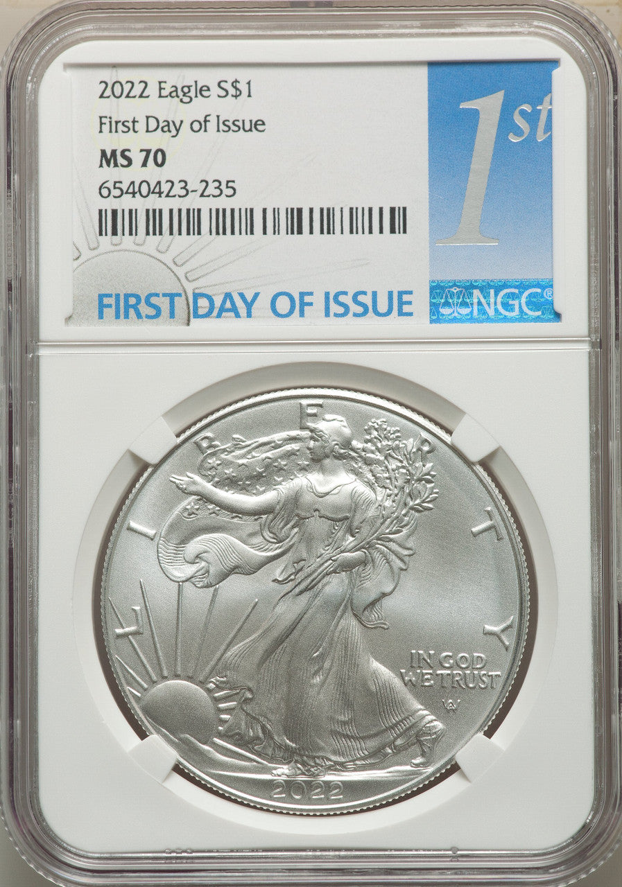 2022 S$ Silver Eagle FDI NGC MS70