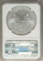 2012-W S$1 Silver Eagle Burnished First Strike SP NGC MS70