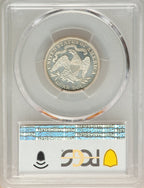 1882 25C CA Proof Seated Quarter PCGS PR66